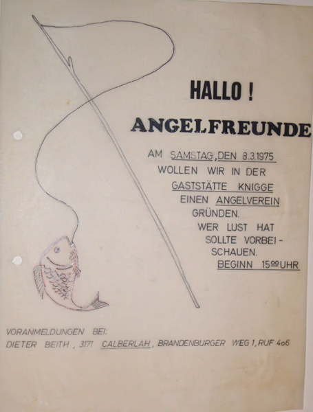 Gründungsurkunde des ASV Isenbüttel von 1975
